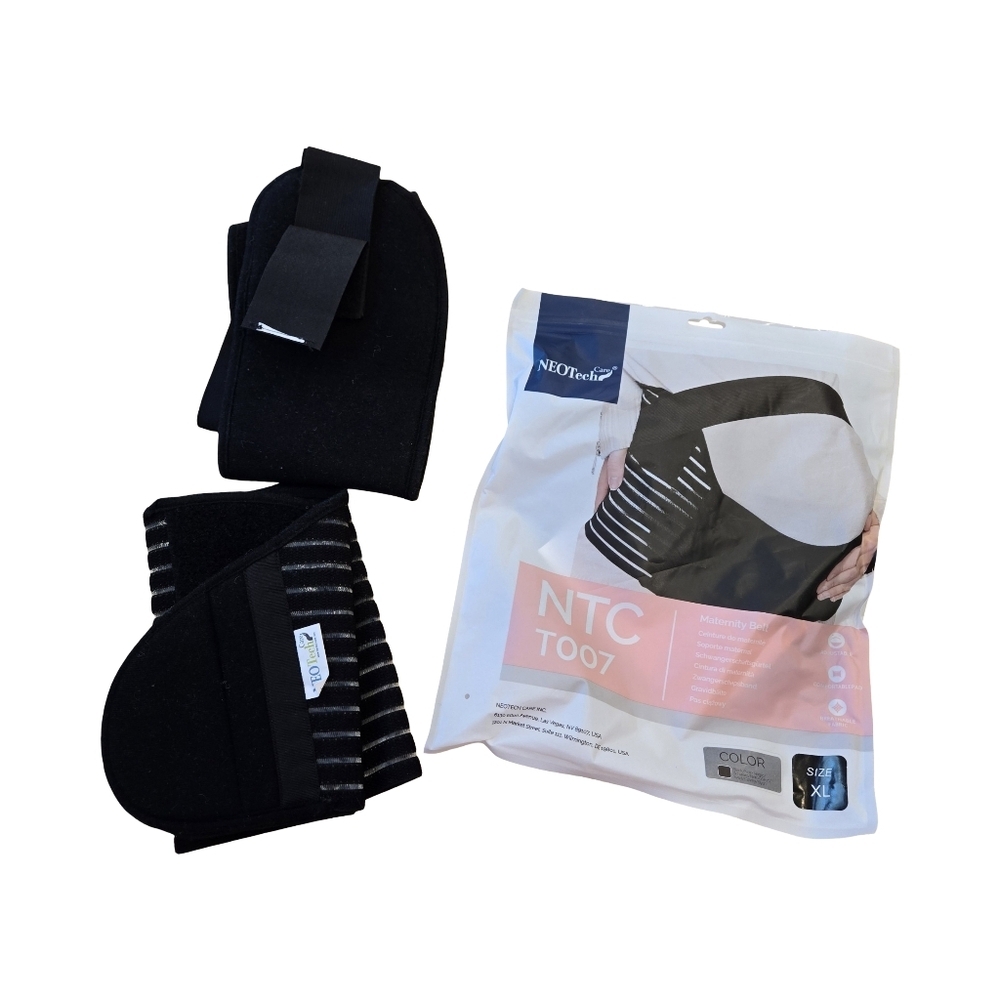 NeoTech Black Women's Maternity‎ Belt Size: XL